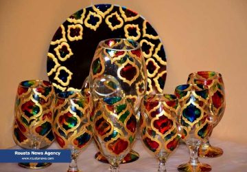 طراحی ظروف زیبای هفت‌سین، هنر زیبای مردم کردستان