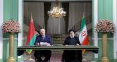 نشست مطبوعاتی روسای جمهور ایران و بلاروس و امضاء اسناد همکاری بین دو کشور